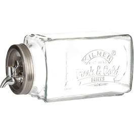 Диспенсер для напоїв KILNER 3 л з краном для холодильника