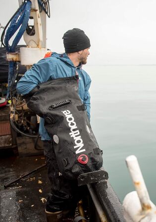 Водонепроникна сумка Northcore Black Dry Bag 10/20/30/40 л – для спорту, туризму та водних видів