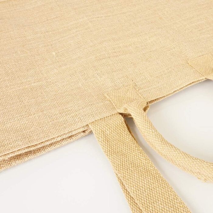 Еко-сумка з джуту XL, набір 3 шт, багаторазова, для покупок, Jute statt Plastik JB1415XL
