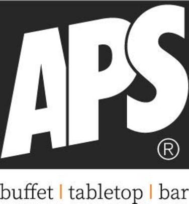 Сервірувальна етажерка APS з хромованого металу для 3 тарілок, діаметр до 27 см, висота 43 см (тарілки не входять)