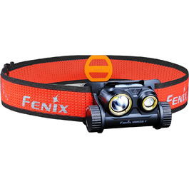 Налобний ліхтар FENIX HM65R-T, чорний, для дорослих, світлодіодний