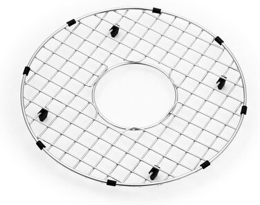 Дротова решітка BG-1800 для кухонної мийки, 35x35 см, нержавіюча сталь