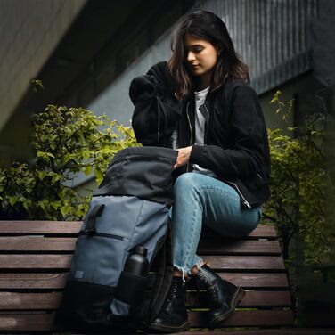 Рюкзак EverVanz Rolltop для ноутбука 17