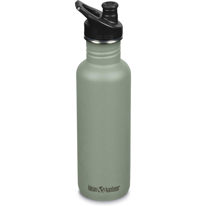 Пляшка для води Klean Kanteen Classic 800 мл, сталева, синя