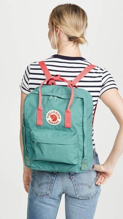 Рюкзак Fjällräven Kånken унісекс зелений Frost Green-peach