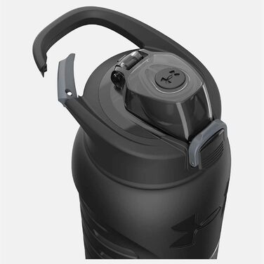 Пляшка для води Under Armour 680 мл, нержавіюча сталь, ізотермічна, з карабіном, герметична, для спорту, для дітей і дорослих