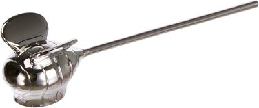 Гасник для свічок Alessi, порцеляна, срібний колір, універсальний розмір
