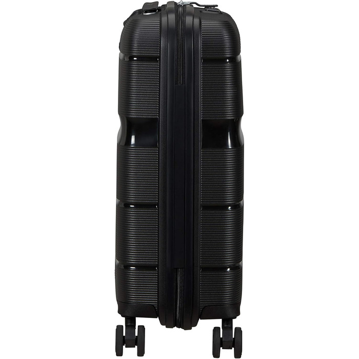 Валіза American Tourister Linex Spinner L, 76 см, 102 л, чорна, пластикова, на 4 колесах