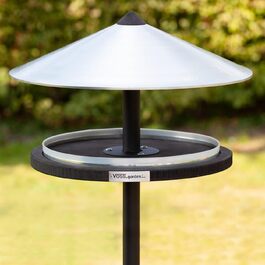 Пташиний будиночок VOSS.garden Skagen — данський дизайн, для підвішування або встановлення, оцинкований дах, годівничка для птахів