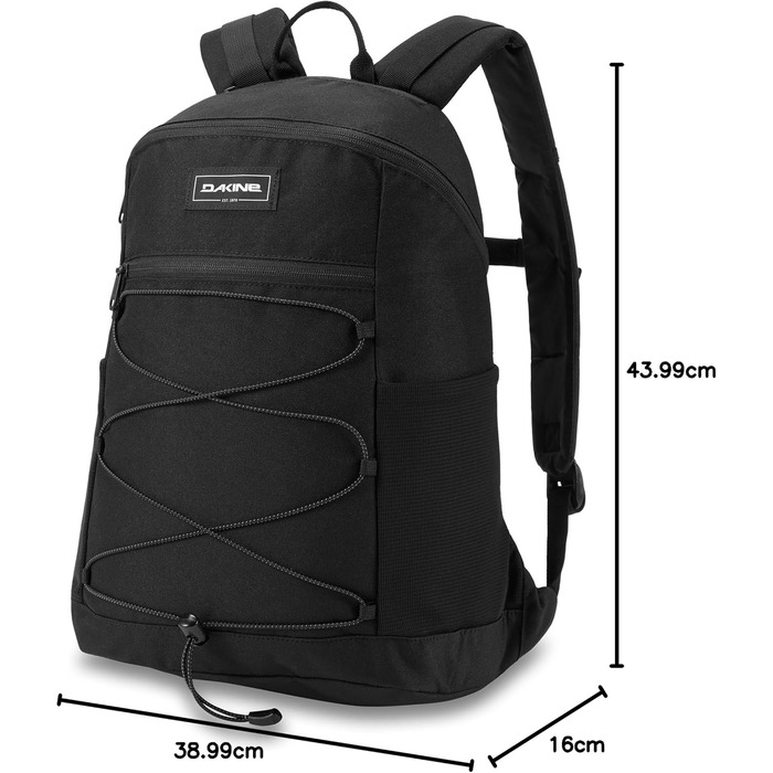 Рюкзак Dakine Wndr Pack 18L чорний, унісекс, міський