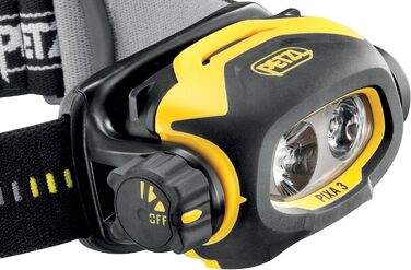 Ліхтар налобний Petzl Pixa 3 для дорослих, чорний/жовтий, універсальний розмір