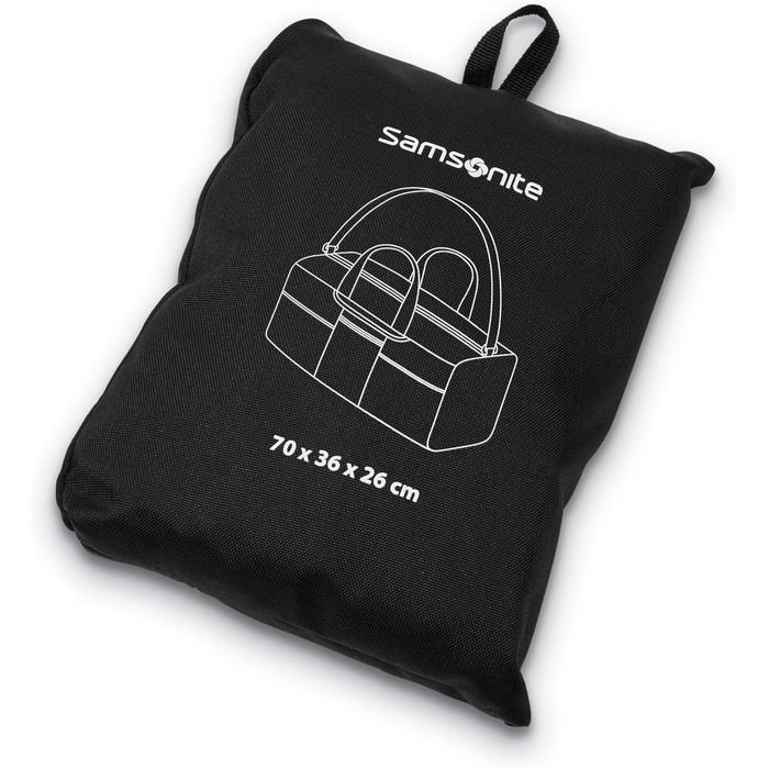 Складна дорожня сумка Samsonite, чорна, модель 107100-1041