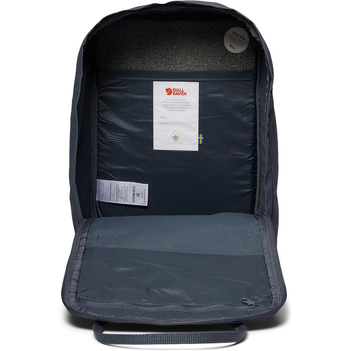 Рюкзак Fjällräven Kånken Laptop 17'' універсальний, графітовий, для ноутбука