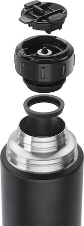 Термос ZWILLING Thermo з чашкою, 1 л, подвійна ізоляція, чорний