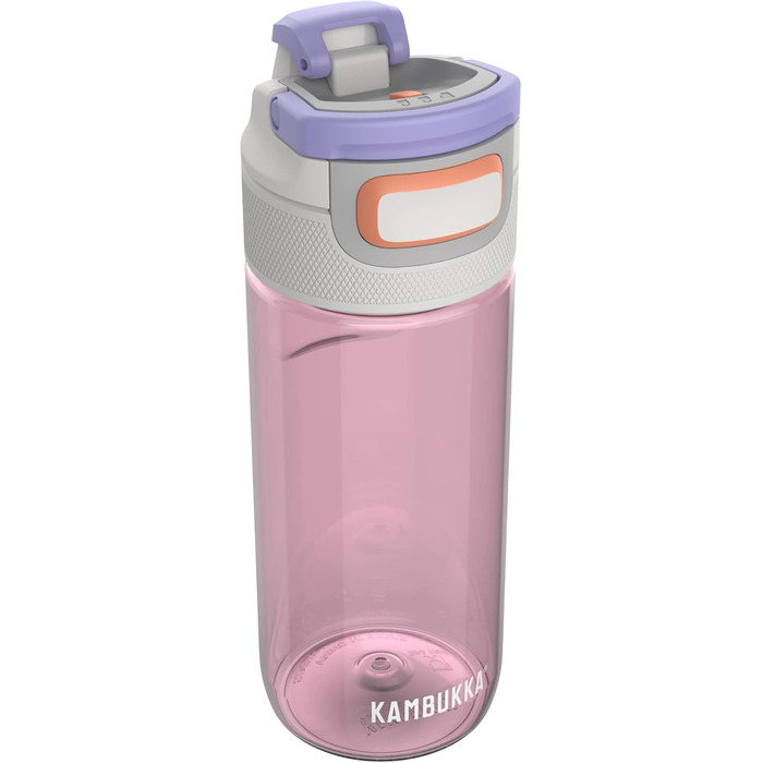 Пляшка для води Kambukka ELTON 500 мл Barely Blush, ударостійка, не вбирає запахи, з мірною шкалою, можна мити в посудомийній машині