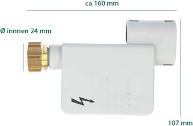 Ремкомплект для шланга Aquastop 60 см, сумісний з посудомийними машинами Bosch, Siemens, Constructa, Neff, AEG, Quelle, клапан ASII BITRON