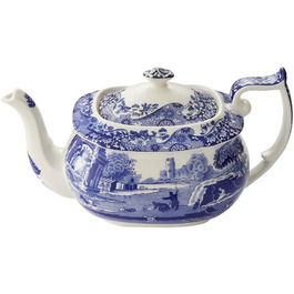 Чайник Spode Blue Italian, фарфоровий, класичний дизайн