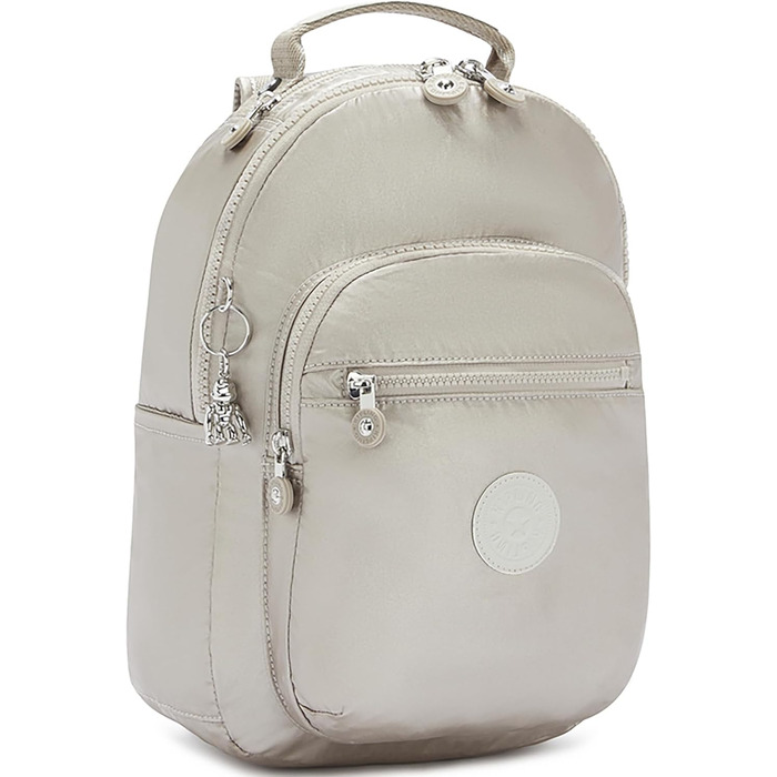 Рюкзак Kipling Seoul S з відділенням для ноутбука, компактний, колір Metallic Glow