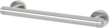 Поручень Tiger Boston 30 см для ванни та душу, нержавіюча сталь, матова, TÜV, безпечний тримач у ванну кімнату