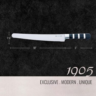 Універсальний ніж F. DICK 1905, лезо 26 см, нержавіюча сталь X50CrMoV15, твердість 56° HRC