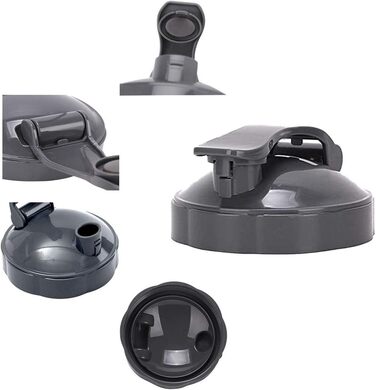 Набір з 2 чаш для блендера NutriBullet Pro 900/600 Вт, 710 мл, з 2 кришками, BPA Free, для смузі, запасні частини