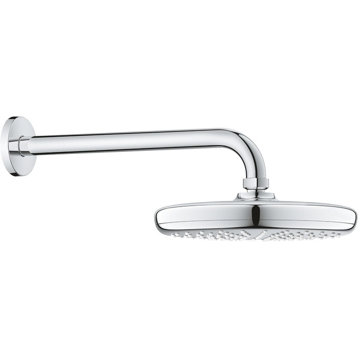 Верхній душ Grohe Tempesta 210, хромований, з душовим тримачем
