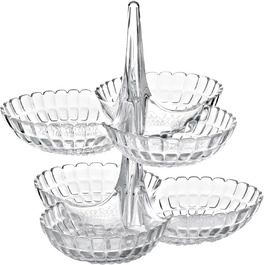 Guzzini Tiffany Прозора тарілка для закусок 27x25x25,5 см