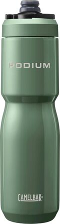 Пляшка для води Camelbak Podium Insulated Steel 650 мл, мох, термос, спортивна