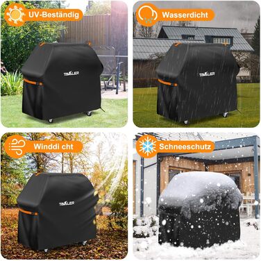 Кришка для гриля Tavaler 140x65x120 см