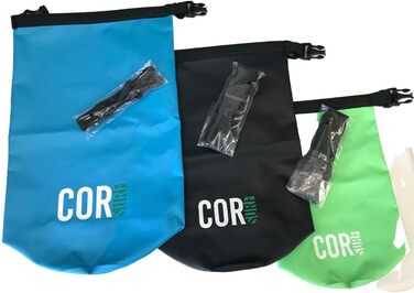 Водонепроникний плаваючий гермомішок COR Surf Drybag 3/5/10/15 л з роликовою застібкою для каякінгу, човна, рафтингу, плавання, риболовлі, кемпінгу та пляжу
