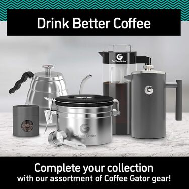 Кавовий чайник ручного заварювання Coffee Gator 1,6 л (1,2 л)