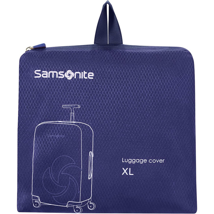 Чохол для валізи Samsonite Global Travel, складаний, XL, синій