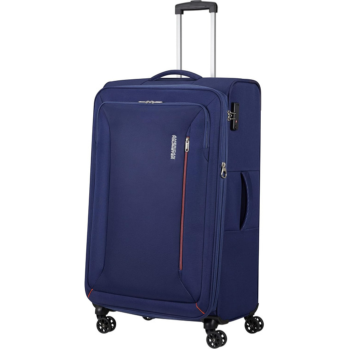 Валіза American Tourister Hyperspeed 80 см, розширювана, 109/116 л, бірюзова/синя, Spinner L
