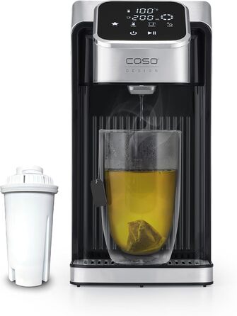 CASO HW 770 Advanced — диспенсер гарячої води, 13 температур (40-100°C), функція пам'яті, економія енергії до 50%, з фільтром для води