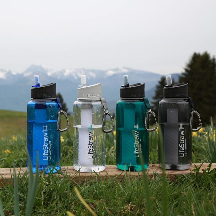 Пляшка-фільтр LifeStraw Go 1 л, синя, для води