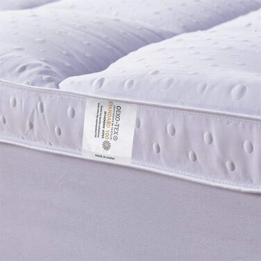 Наматрацник Bedecor Soft-Topper 180x200 см, масажний 3D-ефект, люкс, підматрацна накладка