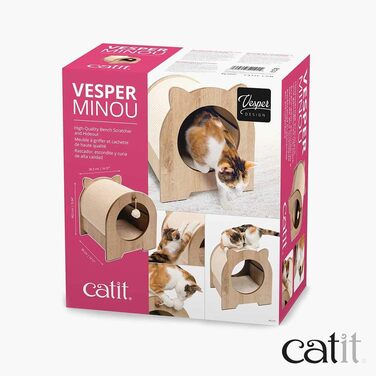 VESPER 52101 котячий будиночок Minou, меблі для котів