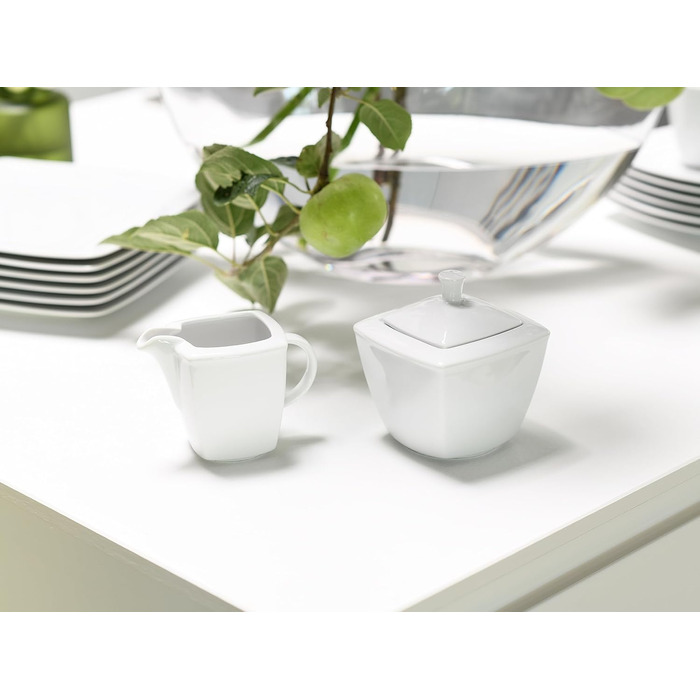Набір для молока і цукру Creatable Victoria, білий, 2 предмети, 200 мл
