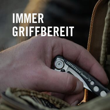 Ніж мультифункціональний LEATHERMAN Skeletool KB, малий, легкий, компактний, чорний