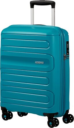 Валіза American Tourister Sunside Spinner L 77 см, чорна, розширювана, 118 л, на 4 колесах