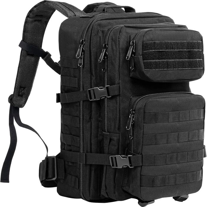 Тактичний рюкзак ProCase 40L для армії, туризму та полювання – великий військовий рюкзак для походів, кемпінгу, трекінгу, зручний для outdoor-активностей, 3-денний assault pack, преміум-якість