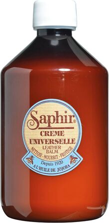 Універсальний крем для догляду за шкірою Saphir, безбарвний, 500 мл