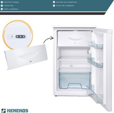 Дверцята морозильної камери сумісні з Bauknecht, Whirlpool, Indesit C00374091, аналог 481241619514, 481241619711, запчастина для холодильника з вбудованою морозилкою