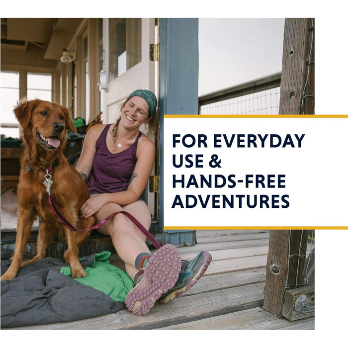 Повідок для собак RUFFWEAR Flat Out Wildflower Horizon, міцний нейлон, регульований