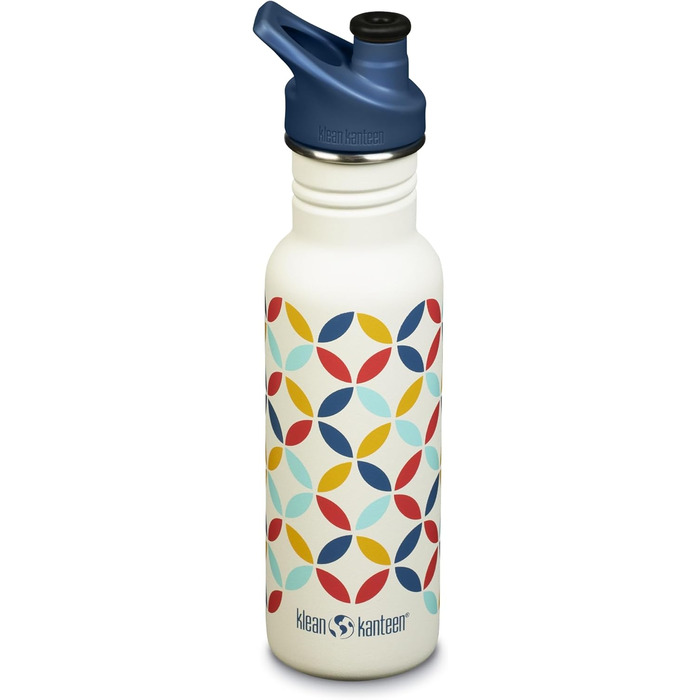 Пляшка для води Klean Kanteen Classic Narrow 532 мл, ретро-дизайн, нержавіюча сталь
