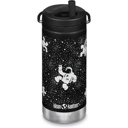 Термос Klean Kanteen TKWide 340 мл з кришкою, сірий