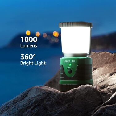 Портативний LED кемпінговий ліхтар LE, надяскравий акумуляторний прожектор із ручкою та гачком, 4 режими яскравості, аварійна лампа для відключення електроенергії, туризму, надзвичайних ситуацій, енергоефективність A++