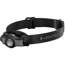 Налобний ліхтар Ledlenser MH3, 200 люмен, LED, фокусування, 130 м, до 35 годин, металевий кліп, батарейка, для туризму