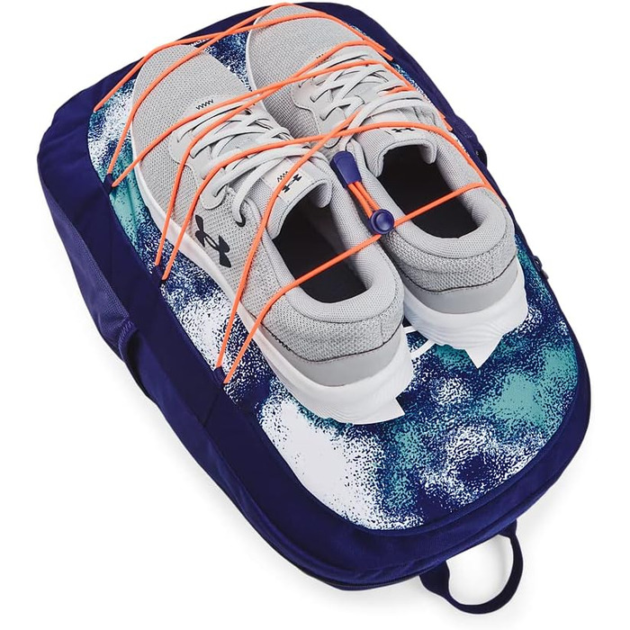 Рюкзак Under Armour Hustle Sport унісекс, водостійкий, з відділенням для ноутбука, спортивний, міський, синій