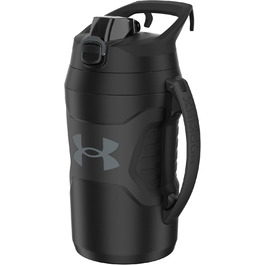 Пляшка для води Under Armour Playmaker Sport, 1,8 л, чорна, з ручкою, термоізоляція, не протікає